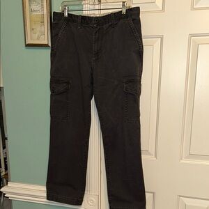 Men's Charcoal Cargo Pants